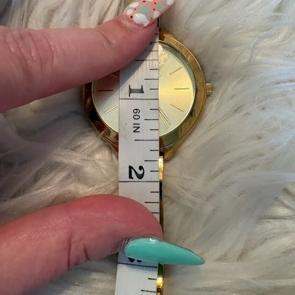 Michael Kors Gold Tone Minimalist Bracelet Watch - Picture 11 of 15